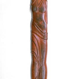 Zulema -Bajorrelieve en Eucaliptus - 181 x 23 x 5 cm