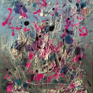 Laura Notari-Chaos-2019-Mixed Media on Canvas-40x50